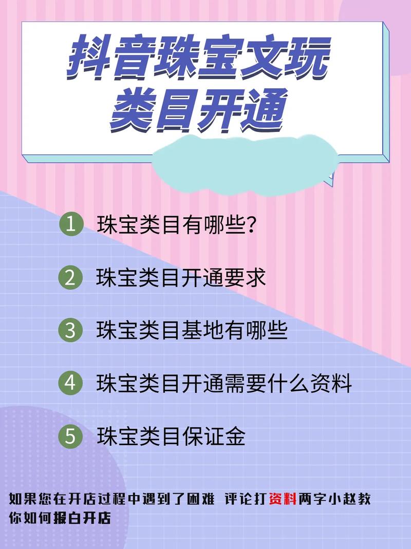 抖音小店文玩类目怎么入驻开店(文玩类目报白流程)(抖音小店文玩类目保证金是多少)