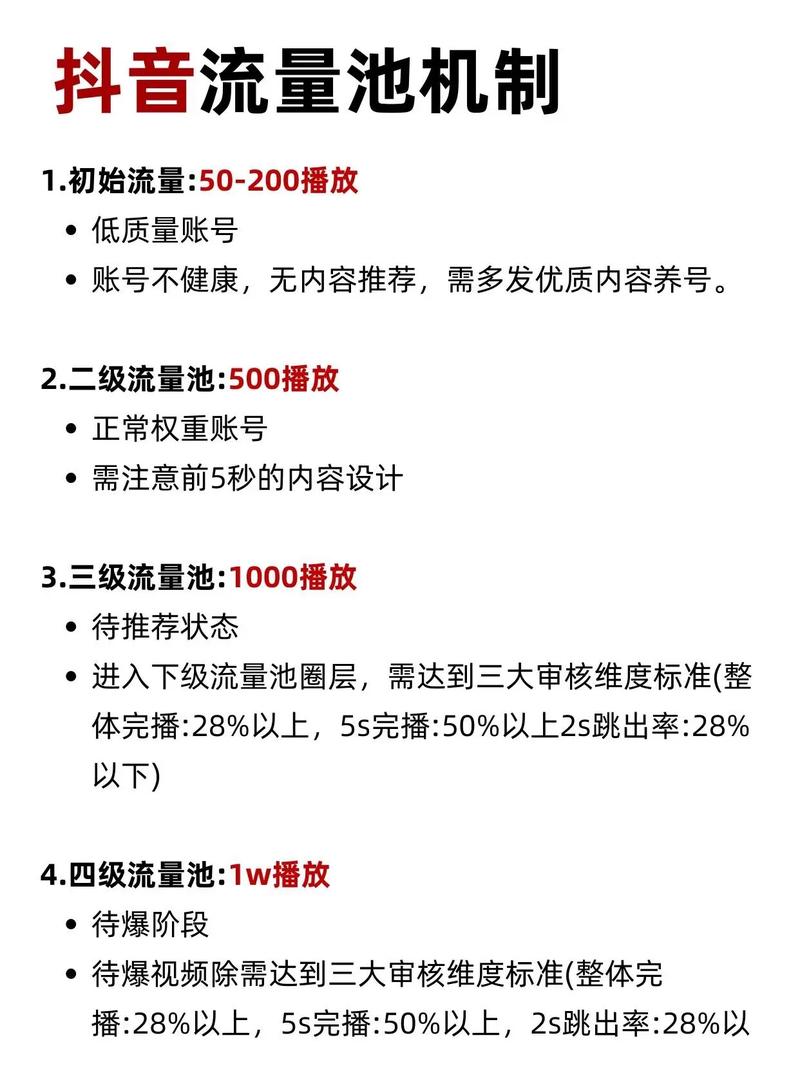抖音初始流量池和什么有关?推荐机制是什么?(抖音初始流量池有什么用)