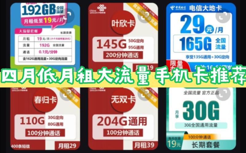 联通流量卡免费领流量包