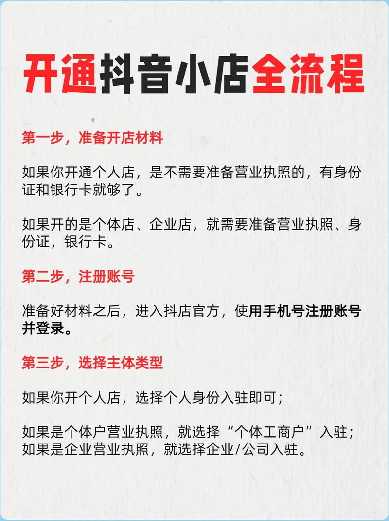抖音小店推广费用及个人开通条件详解，值得投资吗？
