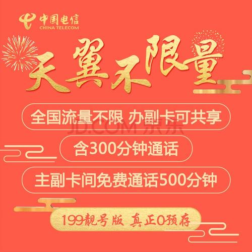 天翼流量卡副卡