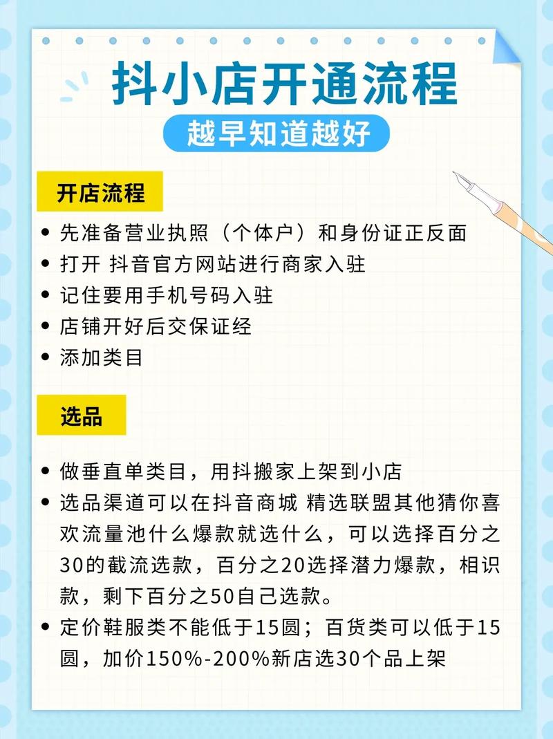 新开抖音小店怎么推广(抖音小店营销方案)(新开抖音小店怎么入驻精选联盟)