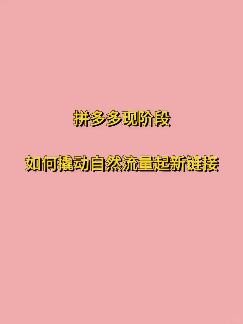 拼多多商家如何自然获得更多流量?商家版流量怎么提高?(拼多多商家如何修改退货地址)