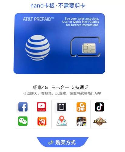 美国 流量卡att