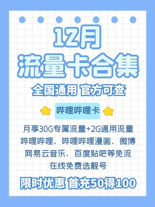 bilibili卡流量费用