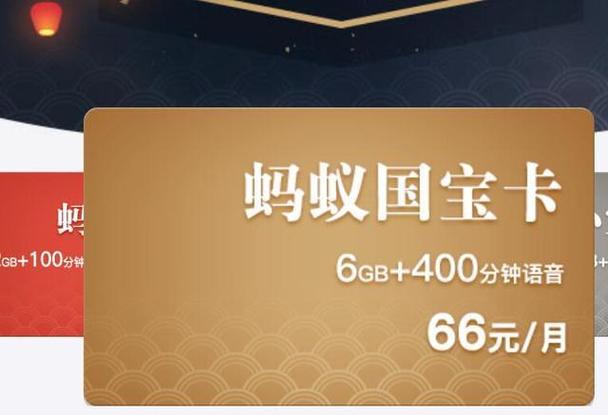 蚂蚁小宝 卡流量
