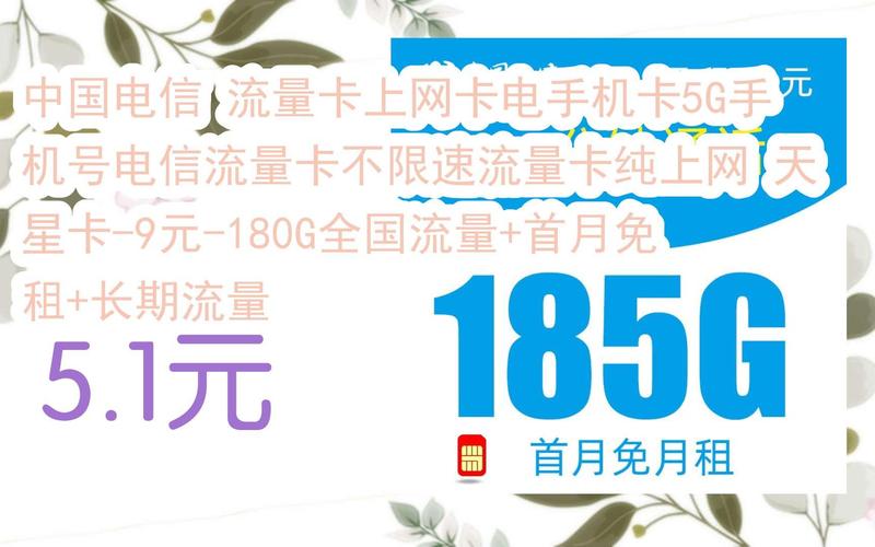 流量卡中国电信存流量