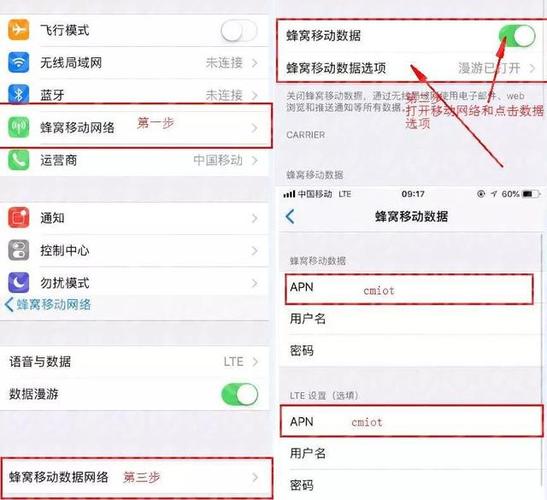 流量卡设置apn