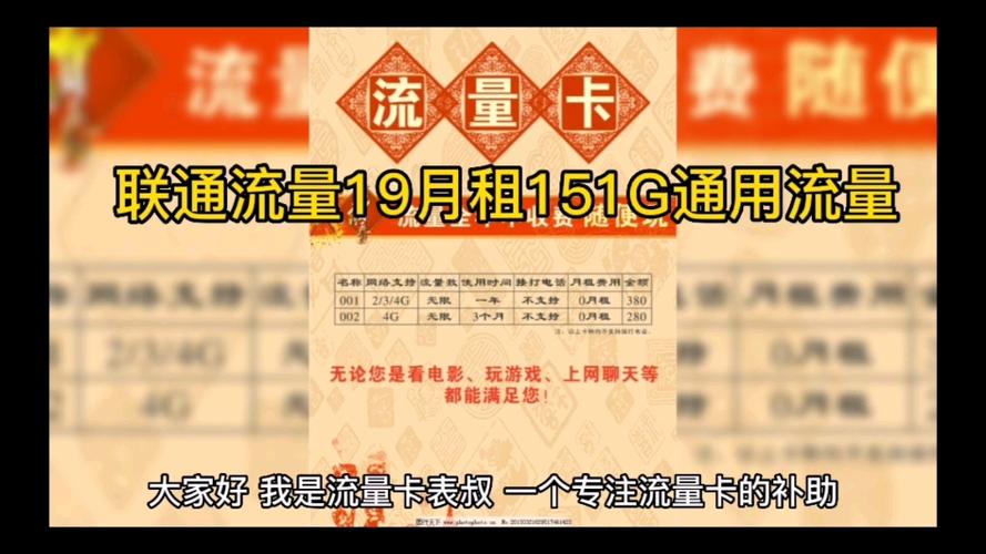 月租流量卡激活