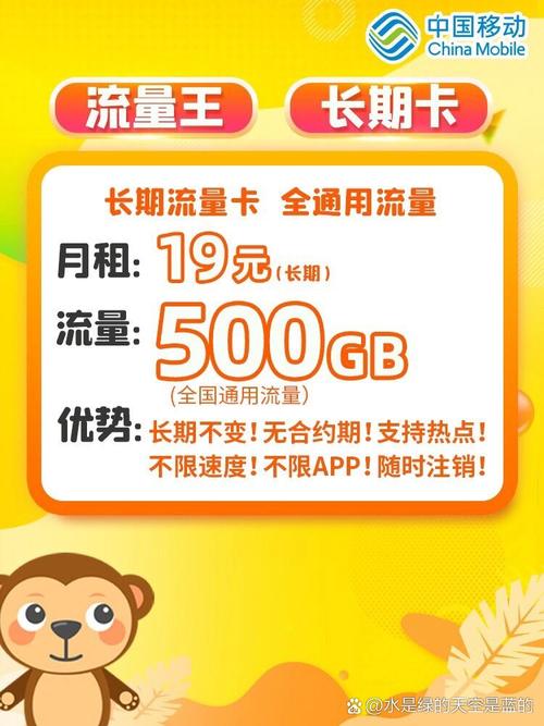 移动流量卡有大流量的么