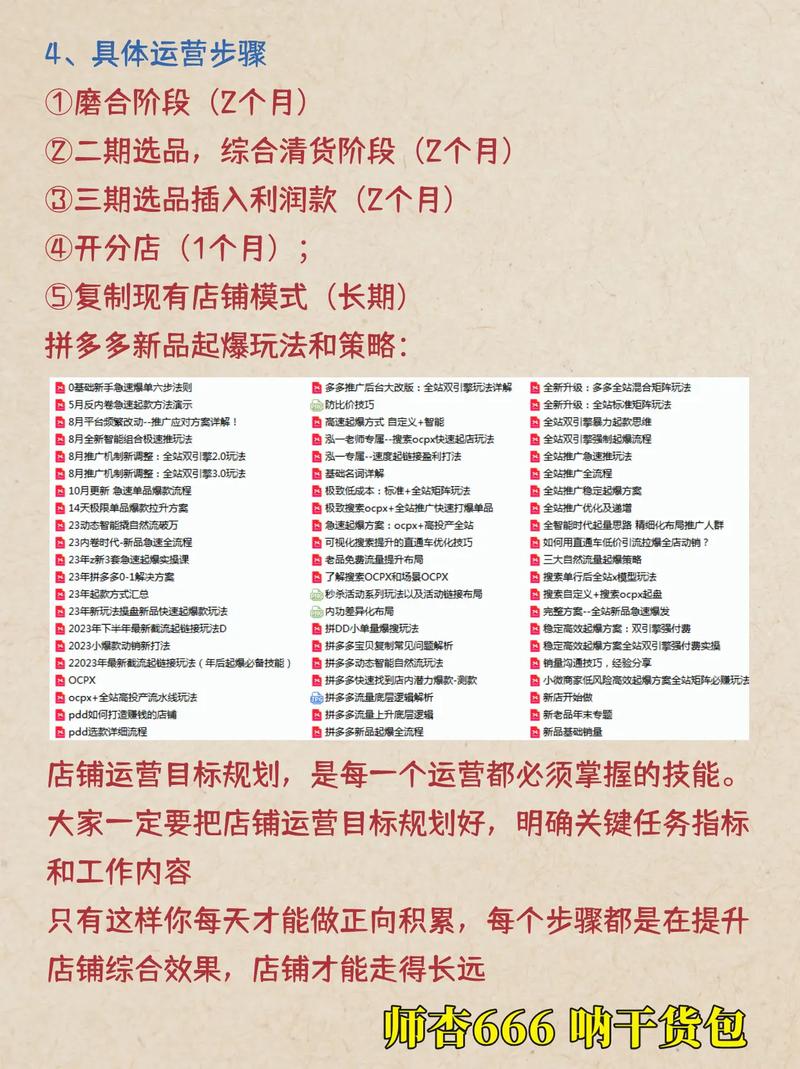 拼多多新手小白运营流程是什么?拼多多小白新店铺运营技巧(拼多多新手小白卖什么品?)