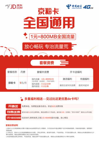 移动初心流量卡