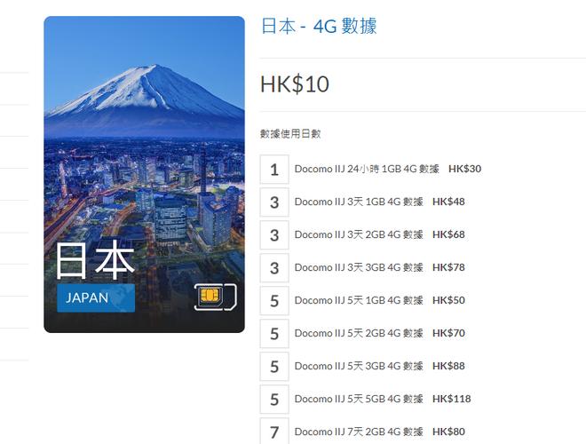 apn日本流量卡