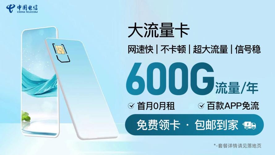 流量卡全国通用流量600g