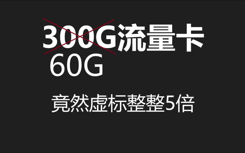流量卡虚标100g流量