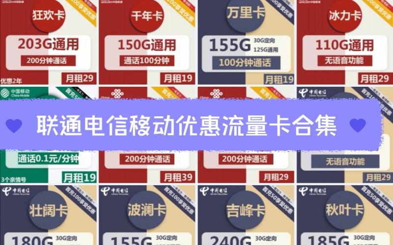 可选号的流量卡全国通用流量