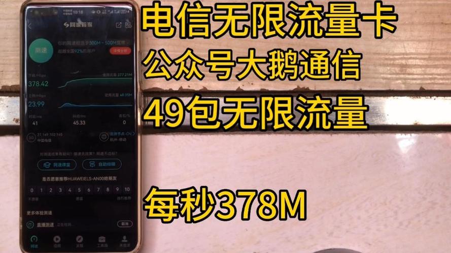 电信无限流量卡看流量吗
