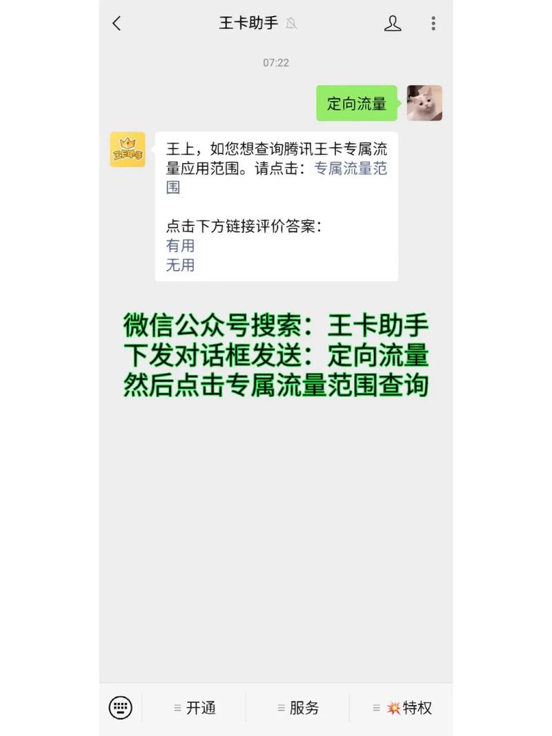 流量卡的定向流量是否包括微信使用？
