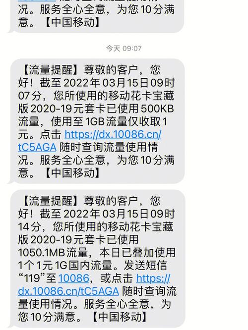 移动卡乱用流量