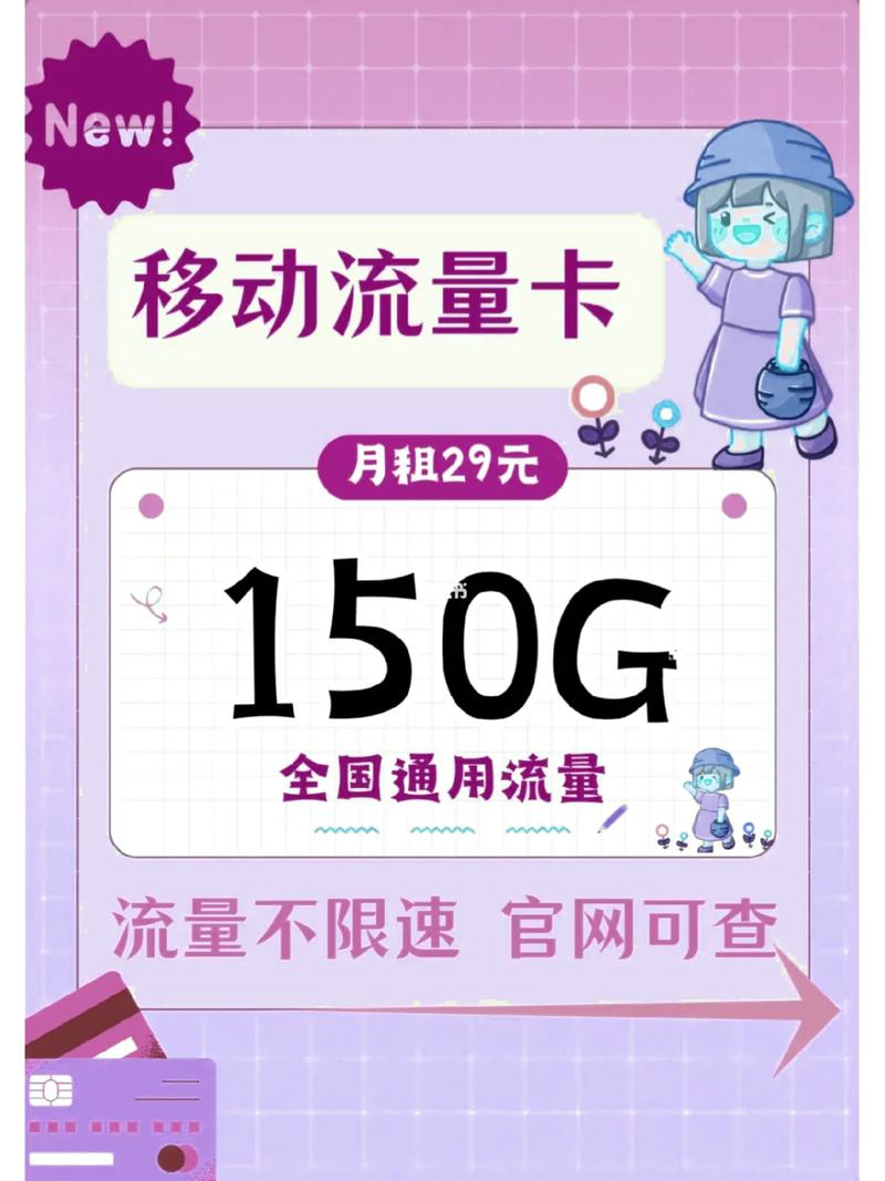 新卡流量版具体包含多少G的流量？