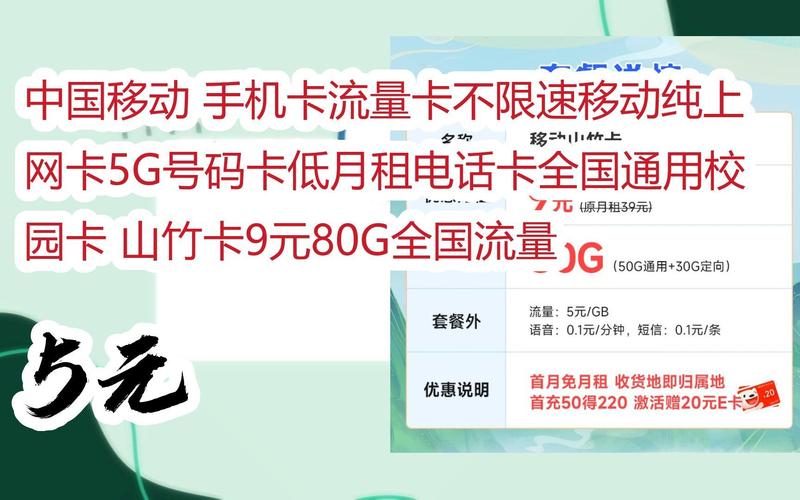京东流量卡自营纯流量移动
