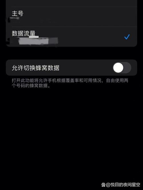 苹果双卡怎么固定流量卡