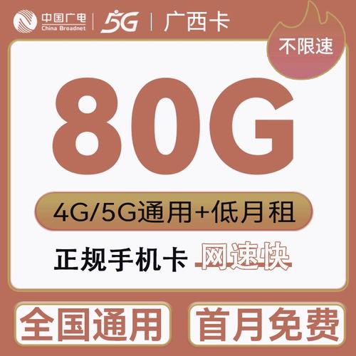 流量卡全国5g通用流量
