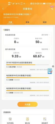 电信流量卡怎没样查流量