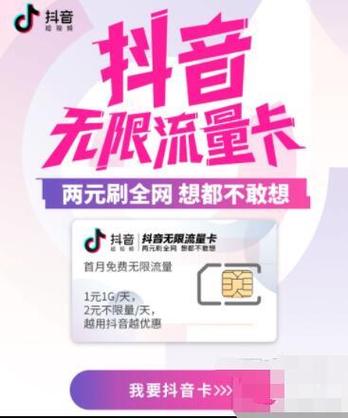 抖音用不用充流量卡