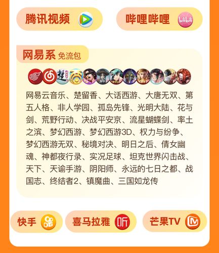 芝麻卡可以免哪些流量