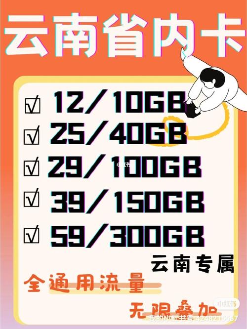 云南什么卡流量最多的