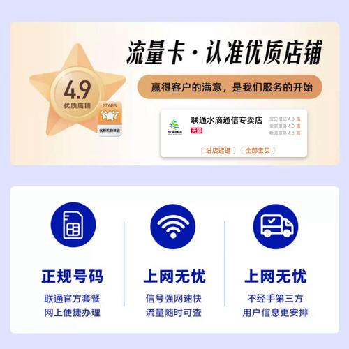 流量多的联通大王卡