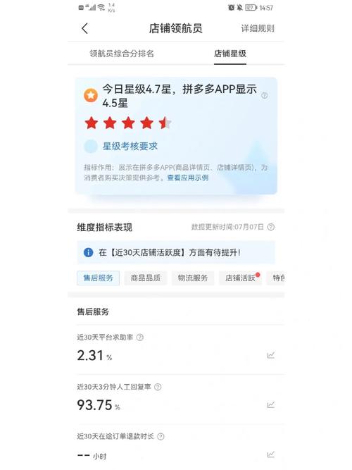 拼多多店铺dsr多久更新一次?拼多多店铺dsr指标在哪里看?(拼多多店铺dsr多长时间计入)