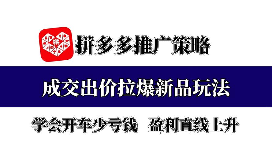 拼多多促进净成交在哪里设置?拼多多推广成交出价怎么设置?(拼多多促进净成交在哪里设置)