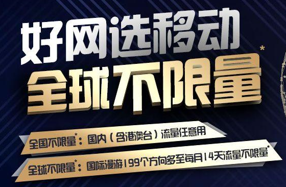 全球通流量不限量卡吗