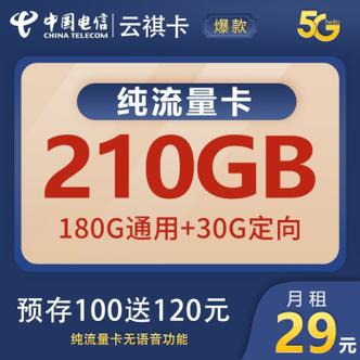 电信什么纯流量卡好用