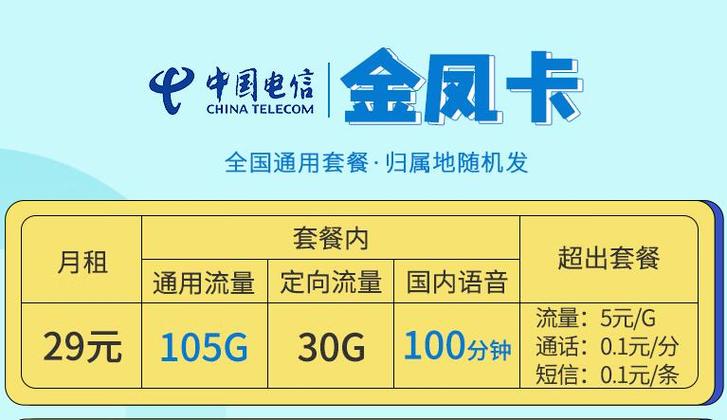 电信流量29元王卡