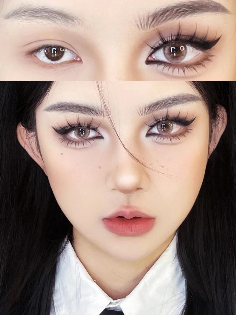 抖音上的混血妆是什么妆