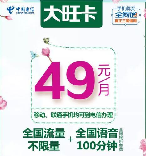 49元电信无限流量卡