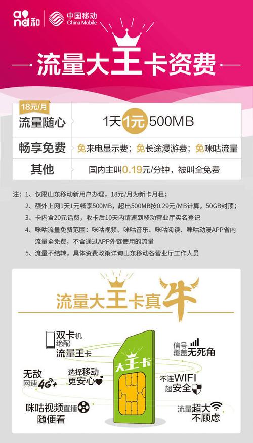 大王卡都对什么免流量