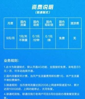 小米流量卡网速1mb