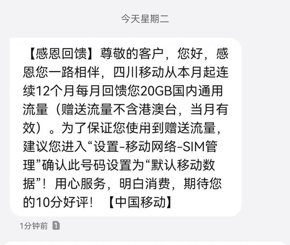 移动流量卡没反应了