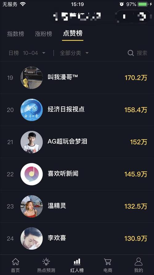 抖音榜显示9是什么意思