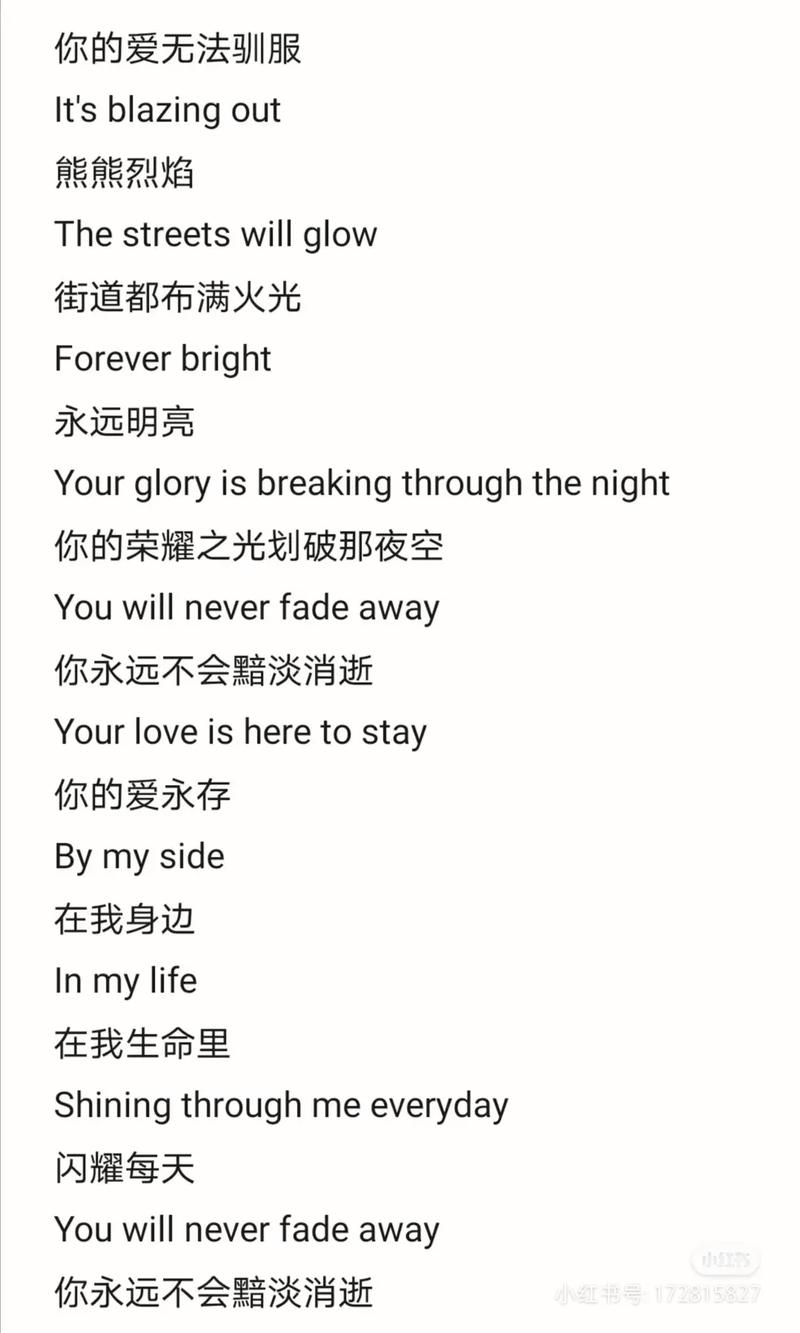 抖音我想做个什么英文歌