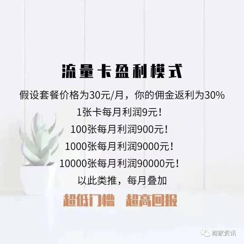 长期招代理流量卡工作