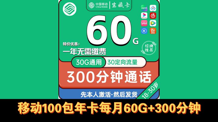 移动流量安心包有几种卡