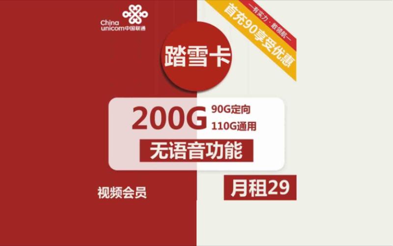 年资费流量卡