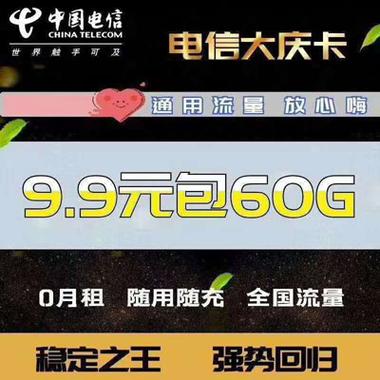 9.9流量卡宁夏