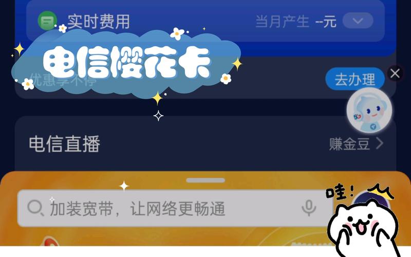电信樱花卡没有流量吗