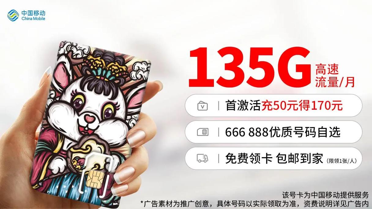 龙年流量卡移动